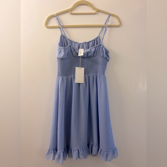 NWT ARITZIA Wilfred Genoa Mini Dress - Iris - Picture 4 of 7